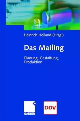 Couverture du produit · Das Mailing: Planung, Gestaltung, Produktion