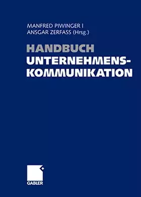Couverture du produit · Handbuch Unternehmenskommunikation