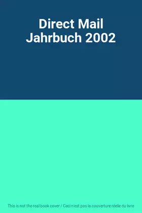 Couverture du produit · Direct Mail Jahrbuch 2002