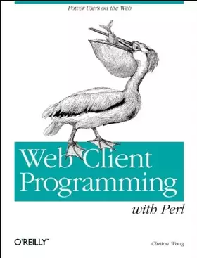Couverture du produit · WEB CLIENT PROGRAMMING WITH PERL
