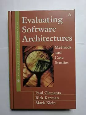 Couverture du produit · Evaluating Software Architectures: Methods and Case Studies