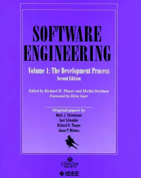 Couverture du produit · Software Engineering: Volume 1: The Development Process, 2nd Edition