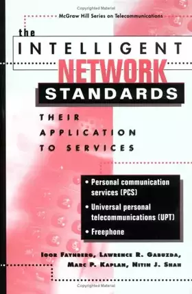 Couverture du produit · The Intelligent Network Standards: Their Application to Services