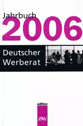 Couverture du produit · Deutscher Werberat Jahrbuch 2006