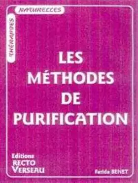 Couverture du produit · Les méthodes de purification