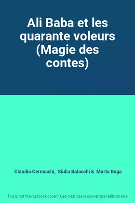 Couverture du produit · Ali Baba et les quarante voleurs (Magie des contes)