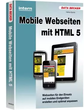 Couverture du produit · Mobile Webseiten mit HTML 5