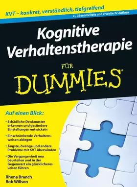 Couverture du produit · Kognitive Verhaltenstherapie für Dummies: Der leichte und erfolgreiche Weg zum inneren Frieden