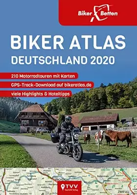 Couverture du produit · Biker Atlas DEUTSCHLAND 2020: 200 Motorradtouren