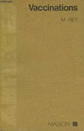Couverture du produit · Vaccinations