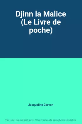 Couverture du produit · Djinn la Malice (Le Livre de poche)