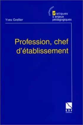 Couverture du produit · Profession, chef d'établissement