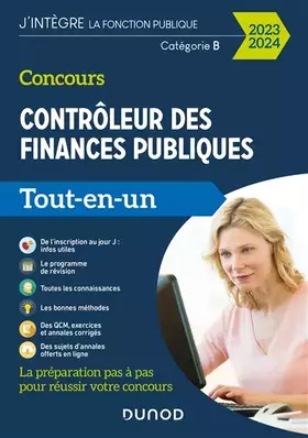 Couverture du produit · Concours Contrôleur des finances publiques - 2023-2024: Tout-en-un (2023-2024)