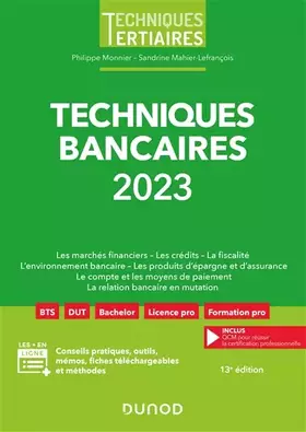 Couverture du produit · Techniques bancaires 2023 (2023)