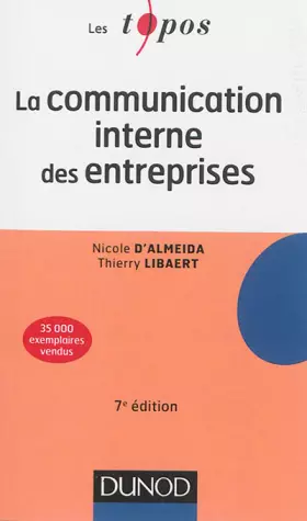 Couverture du produit · La communication interne des entreprises - 7e édition
