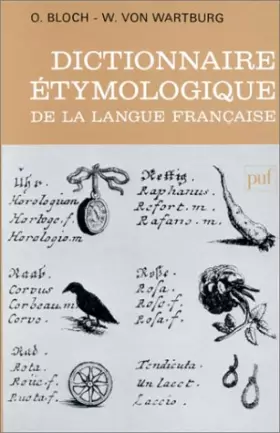Couverture du produit · Dictionnaire étymologique de la langue française