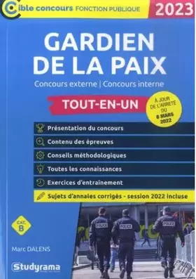 Couverture du produit · Gardien de la paix – Tout-en-un (Catégorie B – Concours 2023)