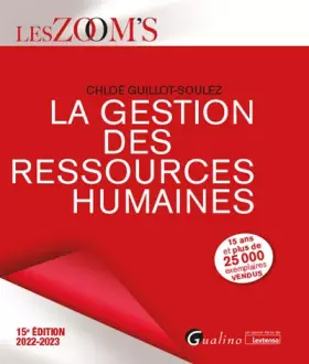 Couverture du produit · La gestion des ressources humaines: Les dimensions tant stratégiques qu'opérationnelles de la fonction GRH (2022-2023)