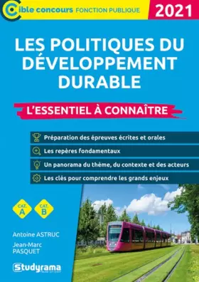 Couverture du produit · Les politiques du développement durable: L'essentiel à connaître
