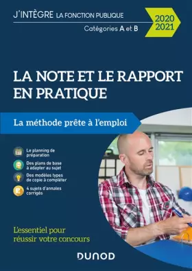 Couverture du produit · La note et le rapport en pratique - La méthode prête à l'emploi - 2020-2021: La méthode prête à l'emploi (2020-2021)