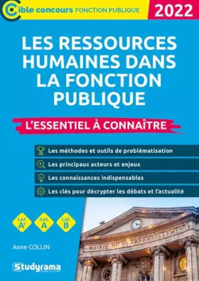 Couverture du produit · Les ressources humaines dans la fonction publique - L'essentiel à connaître: 2022