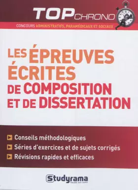 Couverture du produit · Les épreuves écrites de composition et dissertation