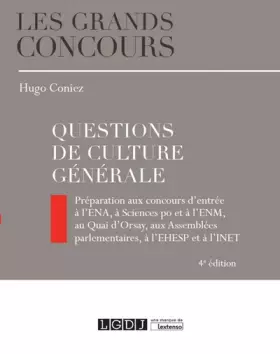 Couverture du produit · QUESTIONS DE CULTURE GENERALE - 4EME EDITION