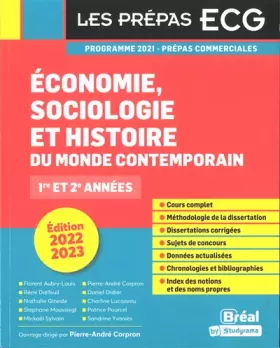 Couverture du produit · Économie, sociologie et histoire du monde contemporain: 1re et 2e années