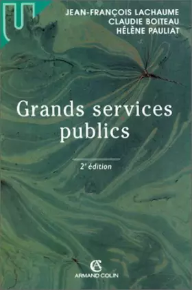 Couverture du produit · Grands services publics