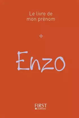 Couverture du produit · 34 Le Livre de mon prénom - Enzo
