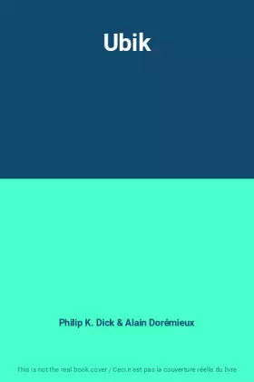 Couverture du produit · Ubik