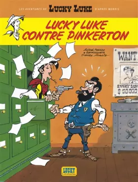 Couverture du produit · Aventures de Lucky Luke d'après Morris (Les) - tome 4 - Lucky Luke contre Pinkerton (4)