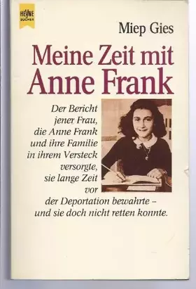 Couverture du produit · Meine Zeit mit Anne Frank