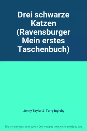 Couverture du produit · Drei schwarze Katzen (Ravensburger Mein erstes Taschenbuch)