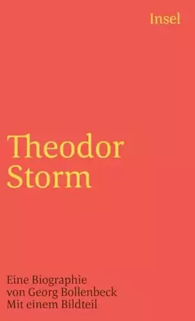 Couverture du produit · Theodor Storm: Eine Biographie. Mit einem Bildteil (insel taschenbuch)