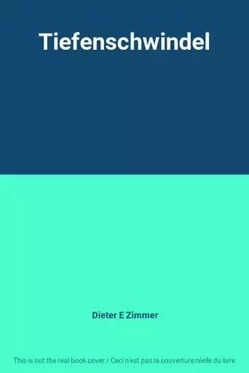 Couverture du produit · Tiefenschwindel