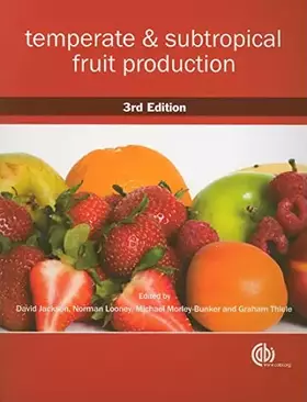 Couverture du produit · Temperate and Subtropical Fruit Production