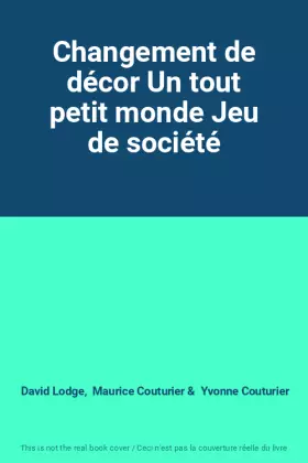 Couverture du produit · Changement de décor Un tout petit monde Jeu de société