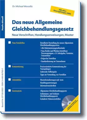 Couverture du produit · Das neue Allgemeine Gleichbehandlungsgesetz: Neue Vorschriften, Handlungsanweisungen, Muster (Haufe aktuell)