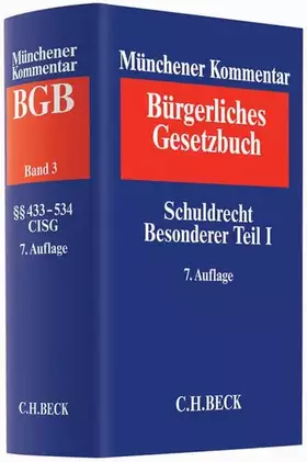 Couverture du produit · Münchener Kommentar zum Bürgerlichen Gesetzbuch Bd. 3: Schuldrecht, Besonderer Teil I §§ 433-534, Finanzierungsleasing, CISG