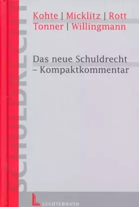 Couverture du produit · Das neue Schuldrecht