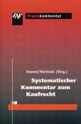 Couverture du produit · Systematischer Kommentar zum Kaufrecht