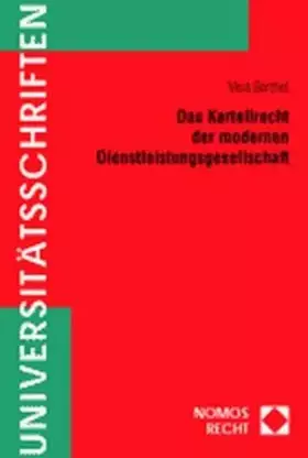 Couverture du produit · Das Kartellrecht der modernen Dienstleistungsgesellschaft