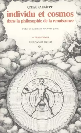 Couverture du produit · Individu et cosmos dans la philosophie de la Renaissance
