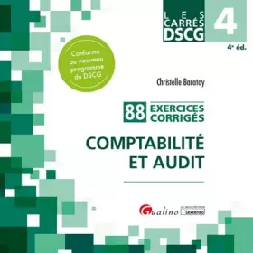 Couverture du produit · DSCG 4 - Exercices corrigés - Comptabilité et audit: 88 exercices corrigés pour réviser et s'entraîner