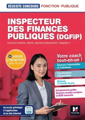 Couverture du produit · Réussite Concours Inspecteur des finances publiques DGFIP - Préparation complète