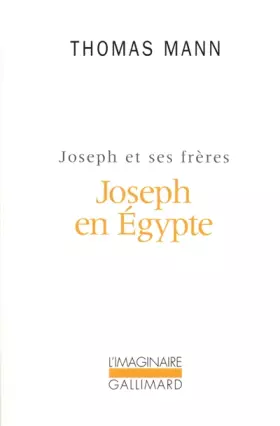 Couverture du produit · Joseph et ses frères, tome 3 : Joseph en Egypte