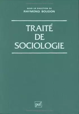 Couverture du produit · Traité de sociologie