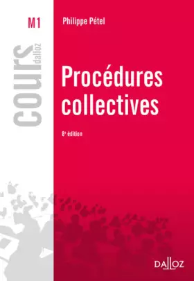 Couverture du produit · Procédures collectives - 8e éd.