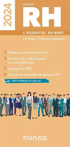 Couverture du produit · Le petit RH 2024: L'essentiel en bref